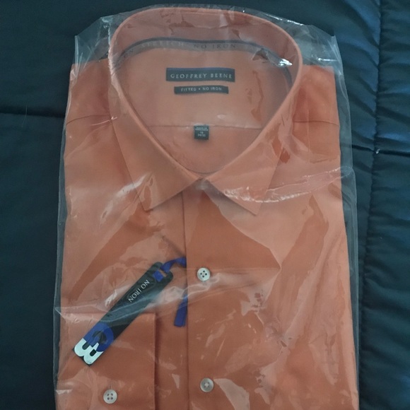 Geoffrey Beene Other - NWT Geoffrey Beene Shirt Orange